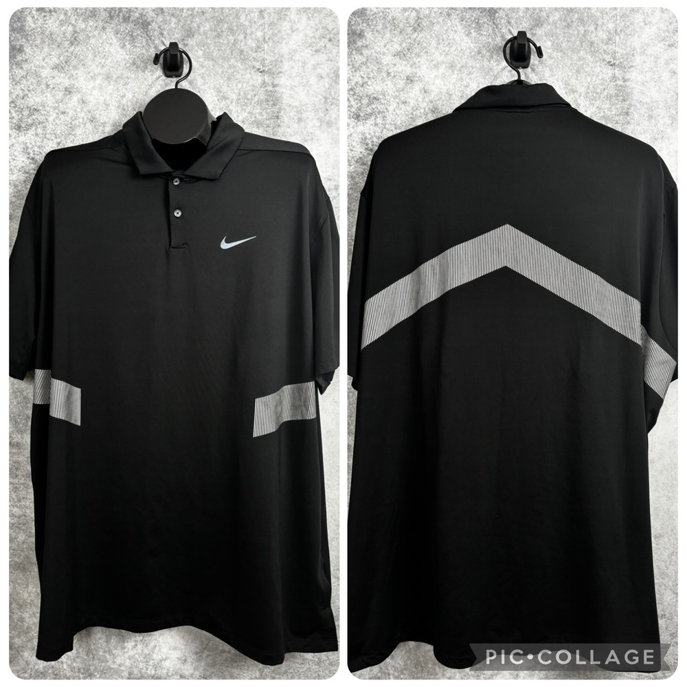 Bundle Lot of 7 Nike Dri Fit Golf Short Sleeve Performance Polo Shirts Size XXL - Picture 9 of 10